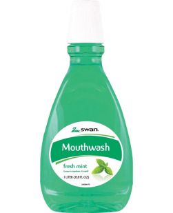 Blue Mint Mouthwash, 1.5 Liter, 6/cs (54 cs/plt) (66412) (US Only)