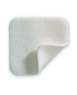 Self-Adherent Absorbent Foam Dressing, 4 x 4, 5/bx, 14 bx/cs (48 cs/plt)