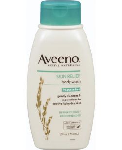 Body Wash, Aveeno® Skin Relief, 12 fl oz, Fragrance Free, 12/cs (To Be DISCONTINUED)