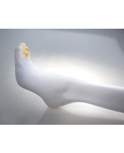 Thigh-Length Anti-Embolism Stocking, Large, Long, White, 6 pr/cs (Continental US Only)