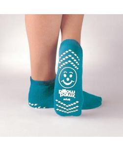 Adult Terries, Teal, Single Imprinted, 48 pr/cs