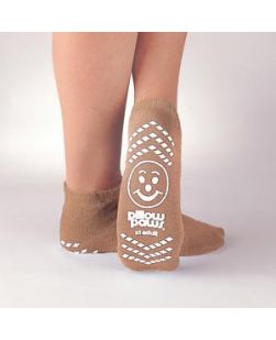 XL Adult Terries, Tan, Single Imprinted, 48 pr/cs