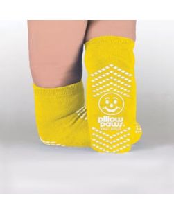 Slipper Sock, Double Printed Risk Alert, Yellow, XXXL-Bariatric, 48 pr/cs