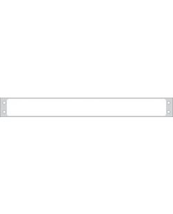 Litho Blank White Labels, Permanent Adhesive, 15/16 x 8¾, 1 Across, 5,000/bx