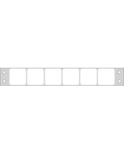 Labeling For Microscope Slides For Dot Matrix Printers, 15/16 x 15/16, (7 carrier width), 25,000/bx