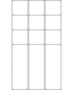 Labels For Microbiology For Thermal Printers 6 x 3¼, Glove Adhesive®, White, 3 Core, 1,000/rl, 8 rl/bx