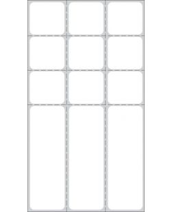 Labels For Microbiology For Thermal Printers 6 x 3¼, Glove Adhesive®, White, 3 Core, 1,000/rl, 8 rl/bx