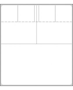 Labeling For PathNet (Cerner Laboratory Systems), 4½ x 4, Infrared Thermal Glove Adhesive® Labels For Direct Thermal Printers (4 1/8 carrier width), Perf/Slit, 1,000/rl, 2 rl/bx