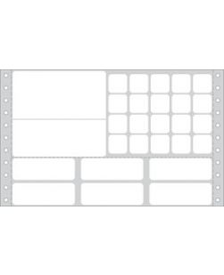 Labeling For Sunquest Lab Information Systems (the FLEXiLAB system), 5½ x 8 3/16 (Work Card, All Label Form), Glove Adhesive® Labels For Dot Matrix Printers (9 carrier width), 1,000/bx