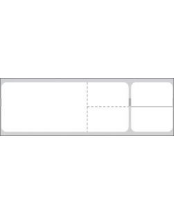 Labeling For Sunquest Lab Information Systems (the FLEXiLAB system), 1 3/16 x 4 1/8, White, For Blaster Printer, Infrared Thermal Glove Adhesive® Labels For Direct Thermal Printers (4 3/16 carrier width), 1,200/rl, 8 rl/bx