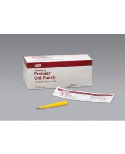 Disposable Biopsy Punch, 8.0mm, Sterile, Seamless, Razor Sharp Blades, 25/bx (To be DISCONTINUED)