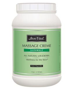 Naturale Massage Creme 1 Gallon Jar 4cs 48 csplt