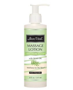 Therapeutic Touch Massage Lotion, 8 oz Bottle with Pump, 12/cs