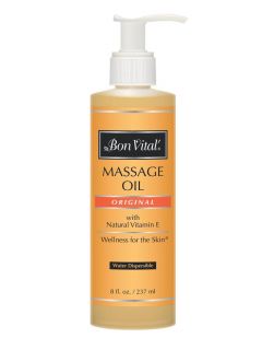 Original Massage Oil, 8 oz Bottle with Pump, 12/cs