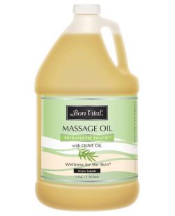 Therapeutic Touch Massage Oil, 1 Gallon Bottle, 4/cs