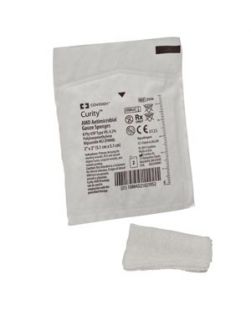 Sponges, 2 x 2, 8-Ply, Sterile 2s in Peel Back Package, 100/tray, 30 tray/cs (Continental US Only)
