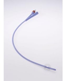 Silicone Foley Catheter, Pediatric, 3cc, Balloon, 10FR, 10/ctn (Continental US Only)