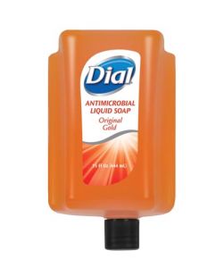 Gold Liquid Hand Soap, Antimicrobial, Eco-Smart 15 oz Refill, 6/cs (1700098561, 1435928, 1937178)