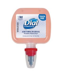 Hand Wash, Foaming, Antimicrobial, Original Touch Free Universal, 1.25 Liter Refill, 3/cs (1700099135, 1503328, 1937875)