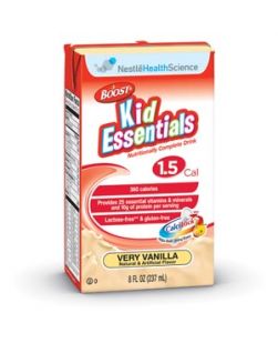 Oral Supplement, Boost® Kid Essentials 1.5, Vanilla, 8 oz, 27/cs (150 cs/plt) (Minimum Expiry Lead is 90 days)