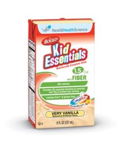 Oral Supplement, Boost® Kid Essentials 1.5, Vanilla with Fiber, 8 oz, 27/cs (150 cs/plt) (Minimum Expiry Lead is 90 days)