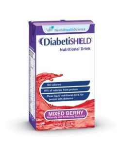 Resource® Diabetishield Tetra Brik, Mixed Berry, 8 oz, 27/cs (150 cs/plt) (Minimum Expiry Lead is 90 days)