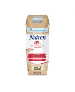 Nutren® 1.5, Unflavored, 250 mL Tetra Prisma, 24/cs (144 cs/plt) (Minimum Expiry Lead is 90 days)