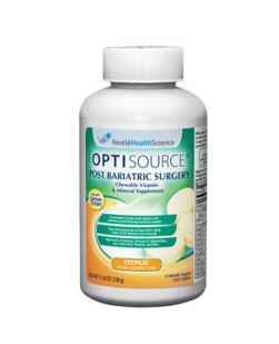 Optisource Chewable Vitamin & Mineral Supplement, 120 Count, 12 btl/cs (Minimum Expiry Lead is 90 days)