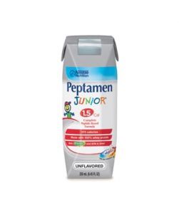 Peptamen Junior® 1.5, Unflavored, 250mL Tetra Prisma, 24/cs (144 cs/plt) (Minimum Expiry Lead is 90 days)