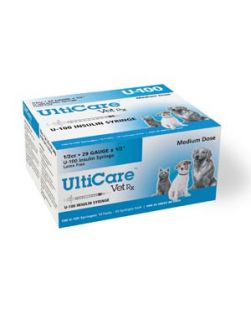 U-100 Syringe, 29G x ½, 1/2cc, 100/bx