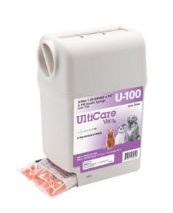 UltiGuard U-100 Syringe Dispenser, 29G x ½, 3/10cc, 100/bx