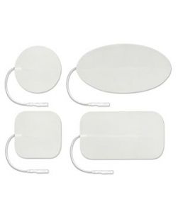 ValuTrode Foam Electrode, White Foam Top, 1¼ Round, 4/pk, 10 pk/bg, 1 bg/cs (090162)