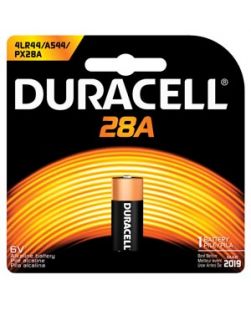 Battery, Alkaline, Size 28A, 6V, 6/bx (UPC# 66154)