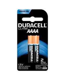 Battery, Alkaline, Size AAAA, 2pk, 6 pk/bx (UPC# 66287)