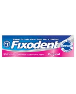 Fixodent Dental Adhesive,  Fresh, 2.4 oz, 24/cs