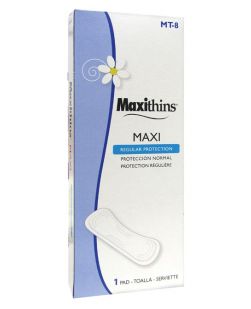 Maxithins® Feminine Napkins, 250/cs
