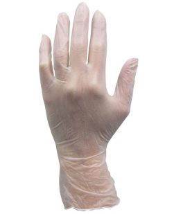 Vinyl Exam Glove, Powder, X-Large, 100/bx, 10 bx/cs