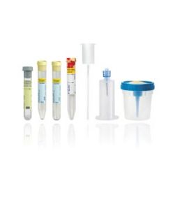 Vacutainer, 13 x 100mm, 6.0mL, Plus Plastic Tube, Red Conventional Stopper & Paper Label, 100/sp, 10 sp/cs (Continental US Only)