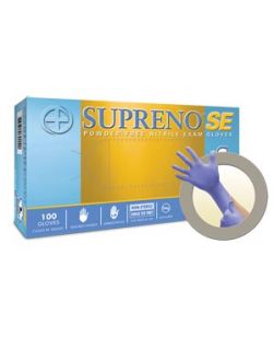 Exam Gloves, Nitrile, PF, Latex-Free, Textured Fingers, Blue, X-Large, 100/bx; 10 bx/cs (For Sales in US Only)