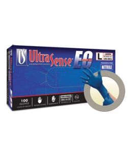Exam Gloves, PF Nitrile, Extended Cuff, Textured Fingers, Blue, XX-Large, 100/bx, 10 bx/cs (For Sale in US Only)