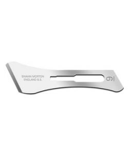 Blade, Swann Morton, Sterile Stainless Steel Size 9 100/bx