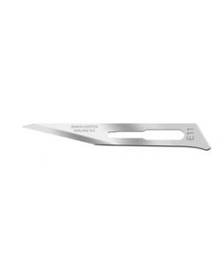 Blade, Swann Morton, Sterile Stainless Steel Size E11 100/bx