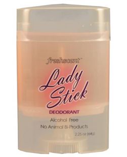 Lady Stick Deodorant, 2.25 oz, Alcohol & Aluminum Free, 24/bx (Not Available for sale into Canada)
