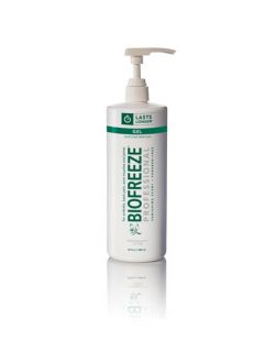 Biofreeze® Professional, 32 oz Gel Pump, Green, 16/cs (36 cs/plt) (Cannot be sold to retail outlets and/ or Amazon) (091624) (Item is considered HAZMAT and cannot ship via Air or to AK, GU, HI, PR, VI)