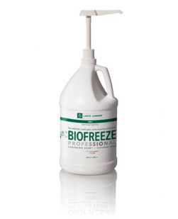 Biofreeze® Professional, 1 Gal Gel, Green, 4/cs (36 cs/plt) (Cannot be sold to retail outlets and/ or Amazon) (091623) (Item is considered HAZMAT and cannot ship via Air or to AK, GU, HI, PR, VI)