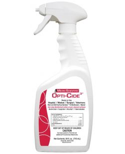 Opti-Cide3 Disinfectant, 24 oz Spray Bottle, 12/cs (LTD QTY Hazmat Item) (Cannot Ship Air) (72 cs/plt)
