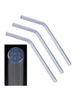 Disposable Air/ Water Syringe Tips, 7 Hole, Clear, 250/bg