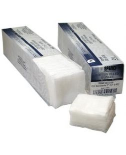 Cotton Filled Sponge, 2 x 2, 8-ply, Non-Sterile.  5000/cs