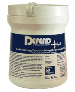 Disinfecting Wipes, X-Large, 10 x 10 sheets, 60/tub, 12 tubs/cs