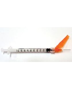Safety Syringe (3 mL) w/ Safety Needle (20G x 1), 50/bx, 8 bx/cs